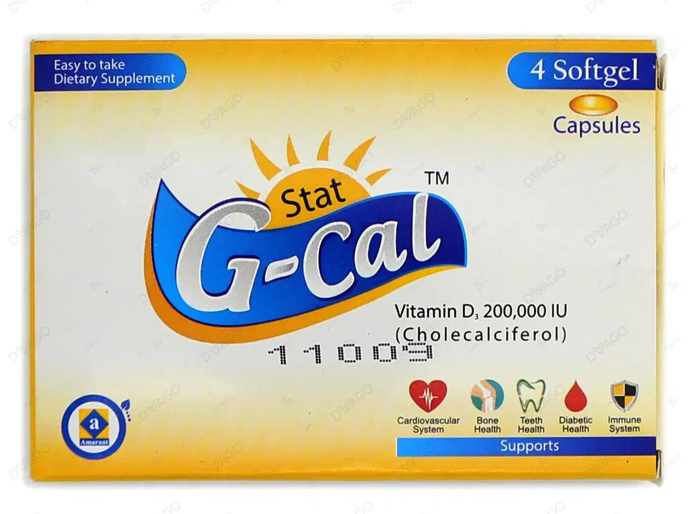 G-cal Stat Softgel Capsules 200,000iu